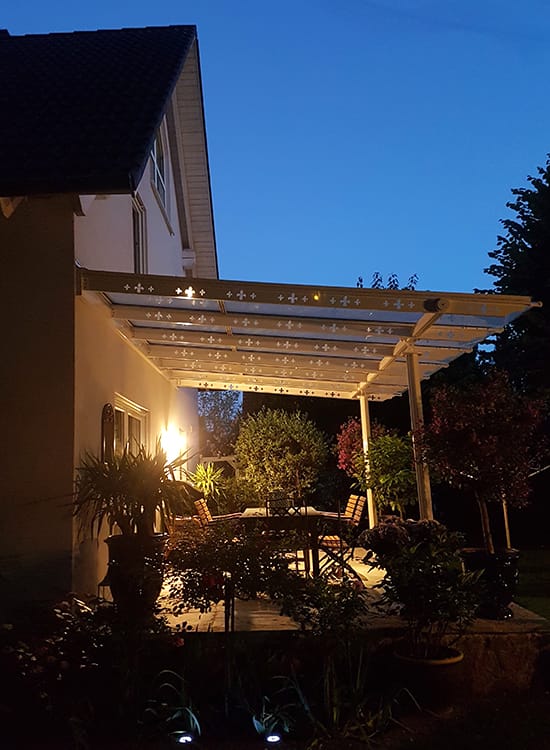 Terrassenüberdachung in Neuenburg (Baden-Württemberg)