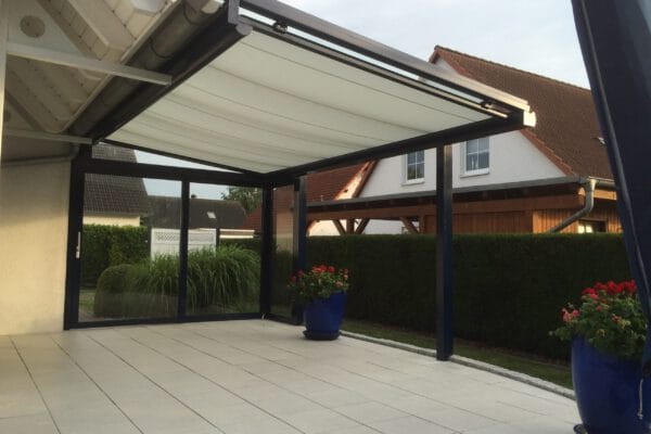 D & F optimierte Terrassenüberdachung
