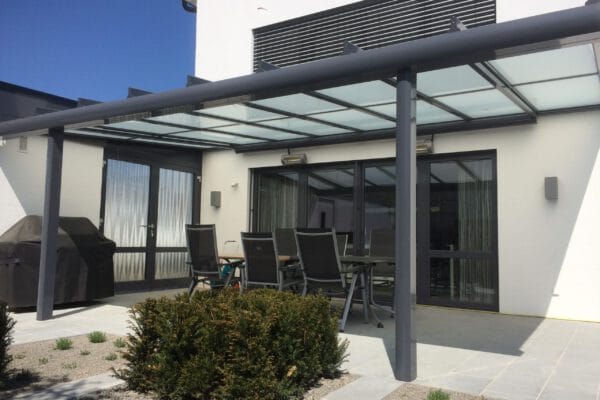 D & F edle Terrassenüberdachung