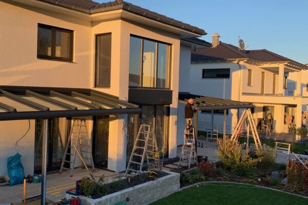 D & F Aluminium Terrassenüberdachung