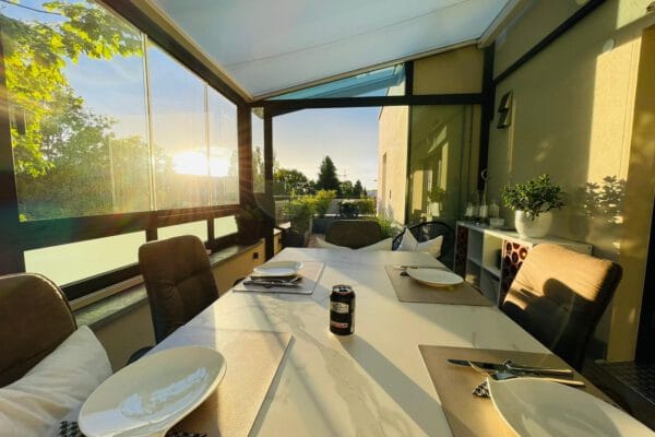 D & F Terrassenüberdachung mit Stil