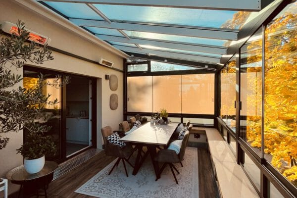 D & F Überdachung als Kaltwintergarten in Potsdam