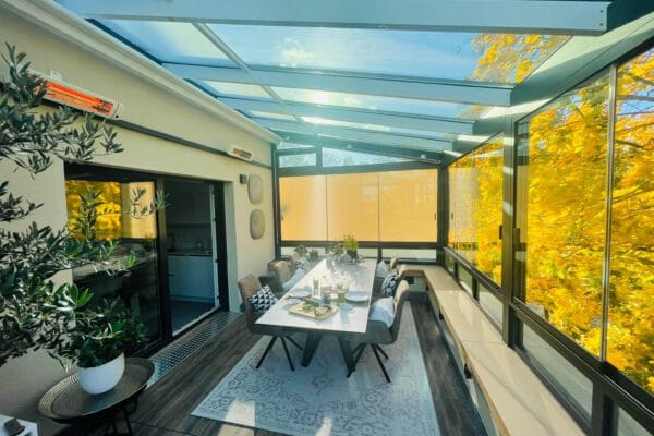 D & F Überdachung aus Alu und Glas in Potsdam